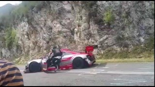 accidente de fombona crash subida internacional del fito 2016 [upl. by Nylram369]