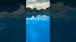 ASMR Soothing Sunset Swim in an Olympic Pool [upl. by Yzus44]