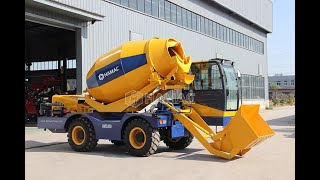 HMC350 35m3 Selfloading concrete mixer for sale [upl. by Tdnerb]