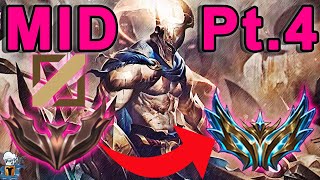 DE BRONCE A ELO ALTO CON PANTHEON MID PT 4Subida Plata [upl. by Novyert843]