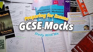 Preparing for GCSE Mocks  Study With Me [upl. by Nagap]