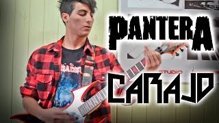 Pantera Medley  Carajo Guitar Cover  Concurso VorterixMetal [upl. by Atreb]