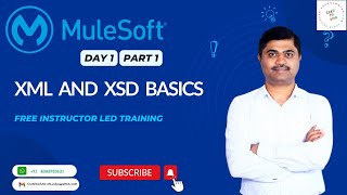 MULESOFT TRAINING DAY 1  XML and XSD Basics [upl. by Ecinna]