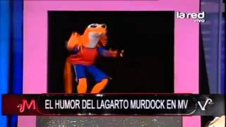 el lagarto MURDOCK en sin censura mentiras verdaderas del 21 09 12 macrojinegro 1 YouTube [upl. by Dagley]