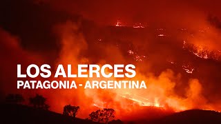 🔴 LIVE 4 Feb 2024  Patagonia Los Alerces National Park Wildfires from Trevelin [upl. by Ardnosal]