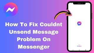 How To Fix Messenger You Cant Message This Account Problem [upl. by Tecu510]