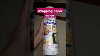 1 kg food wrapping paper honest review rs290 by Flipkart wrappingpaper flipkart review viral [upl. by Gorrian]