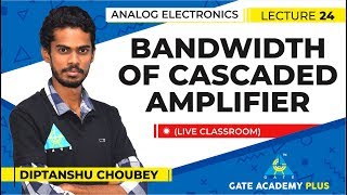 Analog Electronics I Bandwidth of Cascaded Amplifier Lecture 24 [upl. by Ellebana]