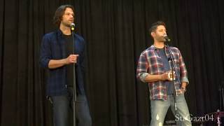 Jared and Jensen Full Gold Panel  Supernatural NJcon 2018 [upl. by Llerrat857]