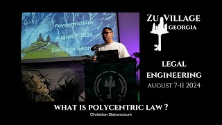 Christian Betancourt What is polycentric law [upl. by Rosalia]