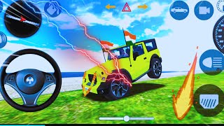 Dollar Song🔥Modified Mahindra Yellow Thar 😈 Indian Cars Simulator 3D🥵 Android Gameplaytrending [upl. by Evilc897]