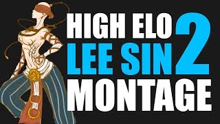 TheDarkTongo High Elo Lee Sin Montage 2  Best LoL Plays [upl. by Christabella997]