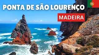 Hiking Ponta de São Lourenço PR8  Madeira Portugal [upl. by Alekram]