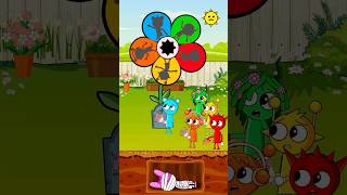 Tomb Flower puzzle rescue Pinki Spinning flower revives Pinki sprunki sprunkiincredibox shorts [upl. by Werdnaed655]