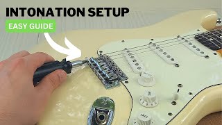 How to Intonate a Guitar Easy StepbyStep Guide [upl. by Modnar]