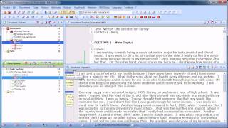 2011 MAXQDA 10 and MAXQDA 11 Simple Text Retrieval [upl. by Halley]