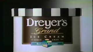 Dreyers Ice Cream 1995 Commercial [upl. by Lonier]