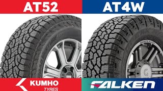 Kumho Road Venture AT52 vs Falken Wildpeak AT4W [upl. by Latsryk]