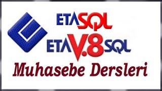 Eta Muhasebe Dersleri » Uygulamaları » Programa Giriş » ETASQL ve ETAV8SQL [upl. by Mccreery]