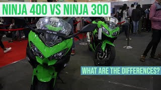 Ninja 400 vs Ninja 300 What are the differences worth 1 Lac  UpShift [upl. by Adnalay]