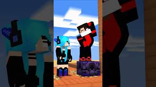 Poi poi poi Herobrine or Steve and Herobrine Woman shorts shortvideo minecraft animation [upl. by Ativla108]