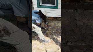 Replacing a Rotted Sill Plate Restoration RottedSillPlate Renovation SillPlate [upl. by Nivrag]