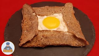 Comment faire une galette complète  Une recette bretonne [upl. by Keil]