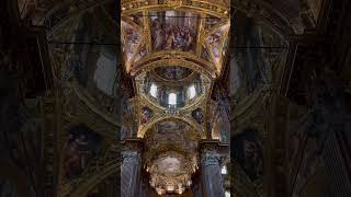 The majestic Church of the Santissima Annunziata del Vastato in Genoa Italy [upl. by Eintrok]