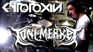 Cytotoxin  Ionosphere Drum Cover by Toni Merkel [upl. by Giavani79]