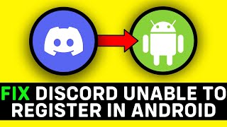 UPDATED 2024 How to Fix Discord Unable to Register in Android [upl. by Alorac]