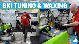 Ski Tuning amp Waxing Walkthrough at Corbetts Ski  Snowboard [upl. by Lupien552]