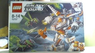 LEGO Live Construction  Galaxy Squads CLS89 Eradicator Mech 12 Français [upl. by Ainitsirhc71]