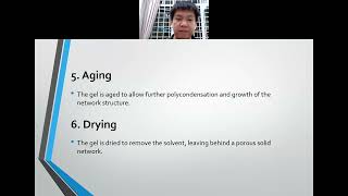 sol gel method presentation video S67726 [upl. by Claudina285]