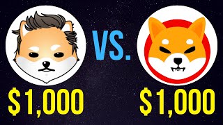 1000 Dogelon Mars vs 1000 Shiba Inu – Who Wins  ELON or SHIB [upl. by Jaclin861]