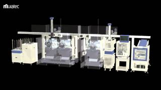 Muratec Murata MW120 MS60 Line Animation [upl. by Allevon456]