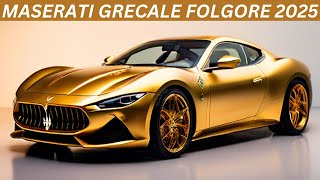 Maserati Grecale Folgore 2025InteriorExteriorFirst LookFeaturesPriceAbd Cars Review 2024 [upl. by Tamma]