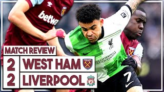 West Ham 22 Liverpool highlights  Bowen amp Antonio score again  Title race for Klopp over [upl. by Sikram]