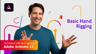 Basic Hand Rigging In Adobe Animate CC [upl. by Nabois]