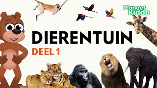 Dierentuin Dieren Leren In Het Nederlands  Voor Peuters En Kleuters  Learn Zoo Animals in Dutch [upl. by Odo]