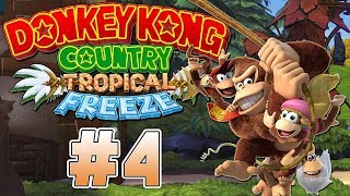 EL REY DE LA VAGONETA  PARTE 4  DONKEY KONG COUNTRY TROPICAL FREEZE SWITCH [upl. by Euqinu]