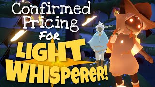 Light Whisperer is HERE Confirmed Pricing  Traveling Spirit  Sky Children of the Light nastymold [upl. by Ancell]