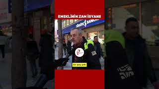 Emeklinin zam isyanı quotDevlet yönetimi diye bir şey yokquot [upl. by Gile62]