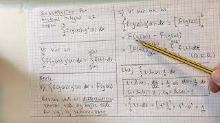 Beregning af bestemt integral ved substitution  Jørgen Angelo [upl. by Melodie]