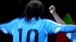 Diego Forlán Goal vs Germany Third Place PlayOff Fifa World Cup July 10 2010 [upl. by Abbotsen]