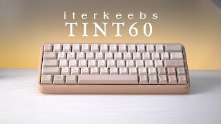 TINT60 from iterkeebs  79 Alu DIY Kit Review and Latency Test [upl. by Yttam]