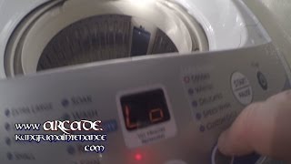 Washing Machine Error Code Lo How To Fix Best Features Of New Clothes Washer Clean Filter [upl. by Diehl211]