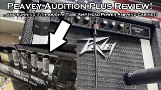 Peavey Audition Plus Review  And Running It Through A Tube Amp Head [upl. by Nauqaj663]