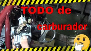 carburar moto cambiar chicleres a carburador [upl. by Okramed]