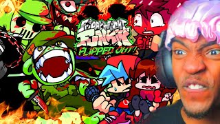 WHY IS THIS MOD LIKE THIS Friday Night Funkin VS Flippy Flipped Out Mod RAGE [upl. by Albertson]