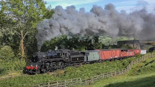 Steam Powered Goods Trains  Featuring 42 Locomotives [upl. by Ajidahk803]